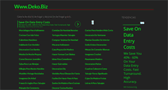 Desktop Screenshot of deko.biz