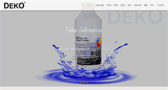 Desktop Screenshot of deko.com.br
