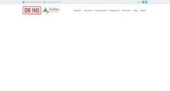 Desktop Screenshot of deko.com.tr